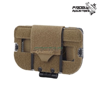 Lightweight holder FlipLite for Smartphone COYOTE BROWN Frog Industries® (fi-044655-cb)