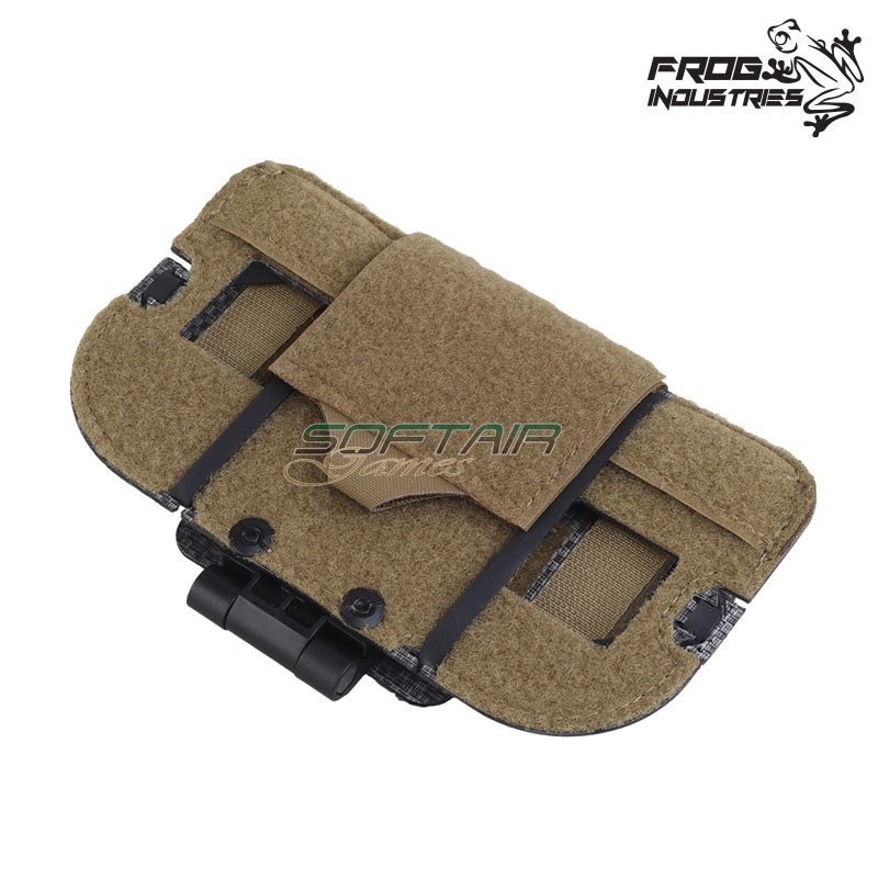 Lightweight holder FlipLite for Smartphone COYOTE BROWN Frog Industries® (fi-044655-cb)