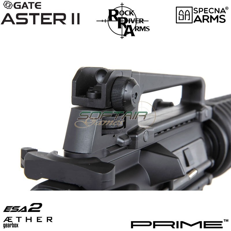 Electric rifle RRA SA-P01 Prime™ M4A1 Aster II ETU - Brushless Motor BLACK Specna Arms® (spe-01-043628)