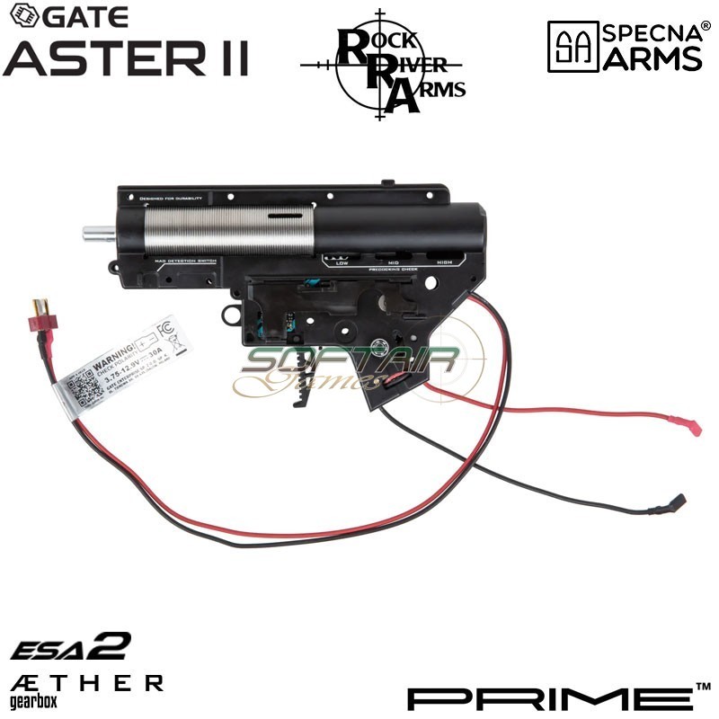 Electric rifle RRA SA-P01 Prime™ M4A1 Aster II ETU - Brushless Motor BLACK Specna Arms® (spe-01-043628)