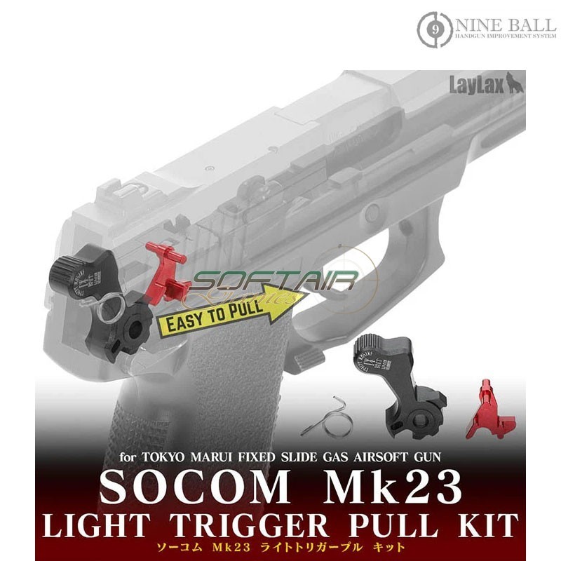 Light Trigger Pull Kit for Socom Mk23 GBB Nine Ball (nb-172662)