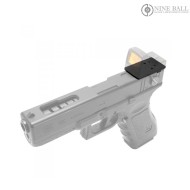MICRO PRO Direct mount BLACK per GLOCK G18C AEP Nine Ball (nb-165817)