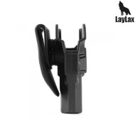 Rigid Holster CQC Battle Style BLACK for SIG SAUER M17 Laylax (la-174628)