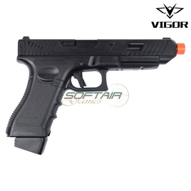 Blowback gas pistol black GL TYPE (vg1-c)