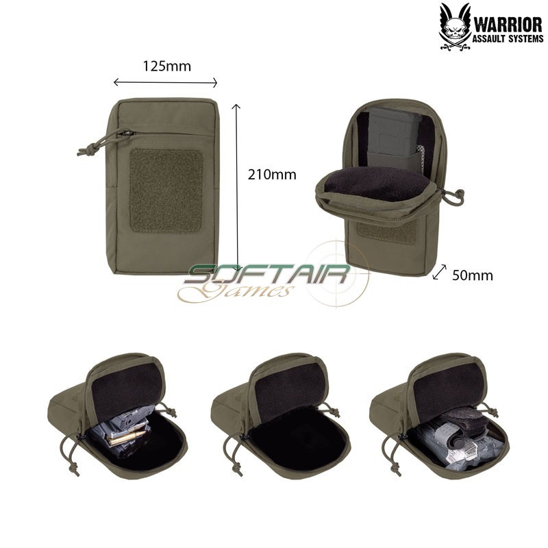 Delta Chest Rig MCR MK1 Type 1 RANGER GREEN Warrior Assault Systems (W-LC-MCR-MK1-T1-RG)