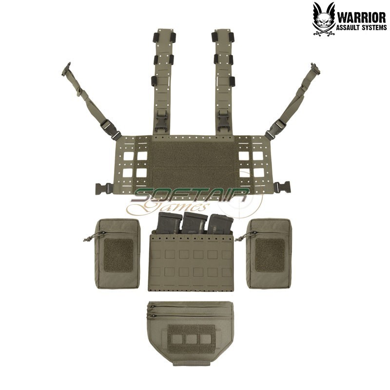 Delta Chest Rig MCR MK1 Type 1 RANGER GREEN Warrior Assault Systems (W-LC-MCR-MK1-T1-RG)