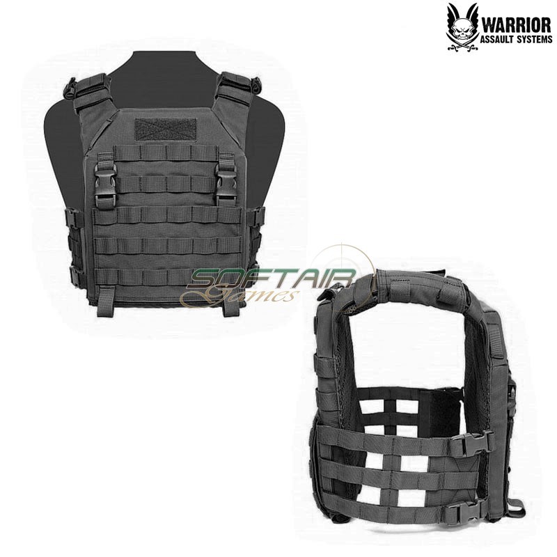 Recon Plate Carrier with Pathfinder Chest Rig BLACK Warrior Assault Systems (w-eo-rpc-pcr-blk)