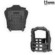 Recon Plate Carrier con Pathfinder Chest Rig BLACK Warrior Assault Systems (w-eo-rpc-pcr-blk)