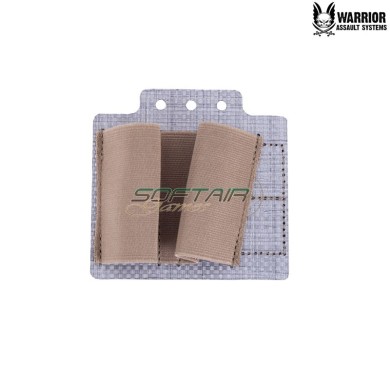 T1 Tegris Double Elastic 9mm COYOTE TAN Warrior Assault Systems (w-t1-de-9-ct)