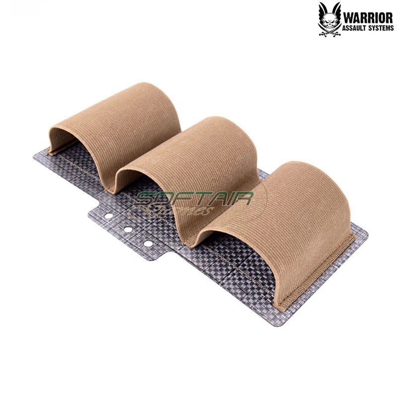 T1 Tegris Triple Elastic 5.56mm COYOTE TAN Warrior Assault Systems (w-t1-te-556-ct)