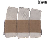 T1 Tegris Triple Elastic 5.56mm COYOTE TAN Warrior Assault Systems (w-t1-te-556-ct)