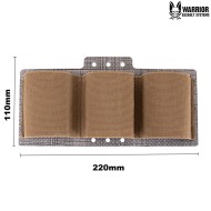T1 Tegris Triple Elastic 5.56mm COYOTE TAN Warrior Assault Systems (w-t1-te-556-ct)