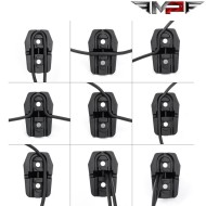 Hand Stop per LC con passacavi BLACK MP (mp1011-b)