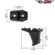 Hand Stop for LC with cable gland BLACK MP (mp1011-b)