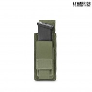 Single 9mm Pistol Magazine Pouch Olive Drab Warrior Assault Systems (w-eo-spda-9-od)