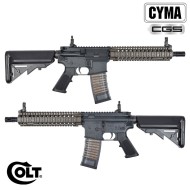 GAS Rifle COLT M4A1 10.5" BLACK/BRONZE Cyma CGS (cm-colt-gbb-m4a1) GAS Rifle COLT M4A1 10.5" BLACK/BRONZE Cyma CGS (cm-colt-gbb-m4a1)