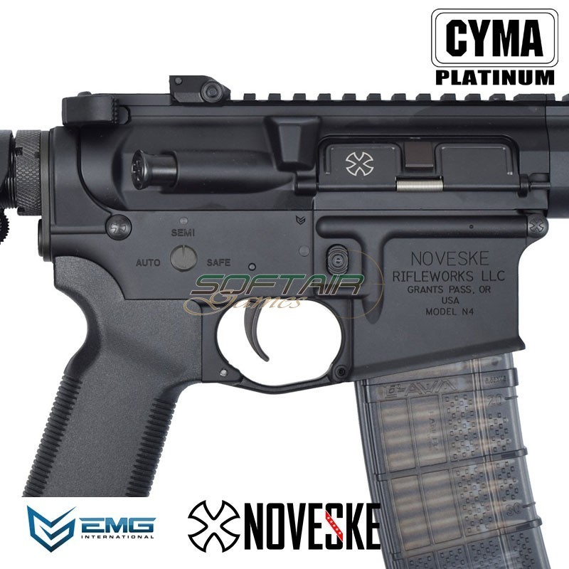 Fucile elettrico BLACK Noveske 7" EMG by CYMA Platinum (cm-nsr7-bk)