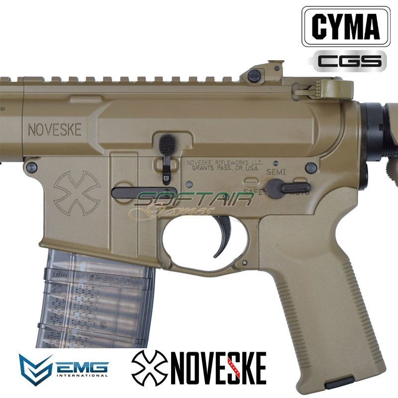 GAS rifle Noveske N4 7" FDE EMG by CYMA CGS (cm1202t)