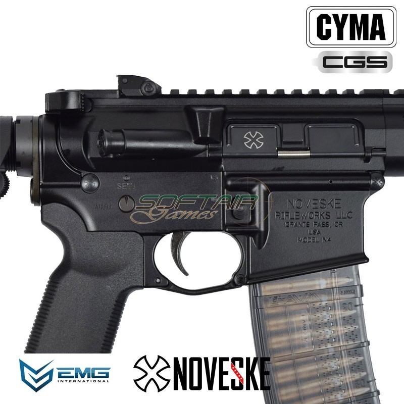 Fucile a GAS Noveske N4 7" HIGH SPEED Black EMG by CYMA CGS (cm1202hsb)