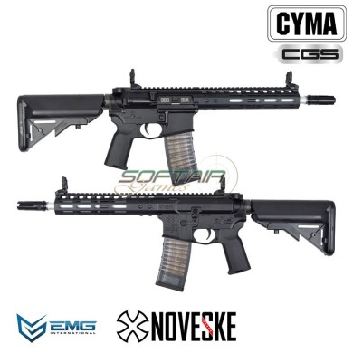 Fucile a GAS Noveske N4 NSR9 DEVGRU GBB Black EMG by CYMA CGS (cm1201b)