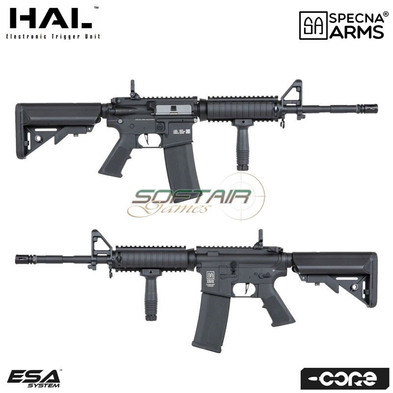 Fucile Elettrico SA-C03 Assault Replica Sopmod BLACK Core™ Specna Arms® (spe-01-041338) Fucile Elettrico SA-C03 Assault Replica Sopmod BLACK Core™ Specna Arms® (spe-01-041338)