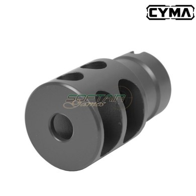 Flash hider for AK series Black DTK2 style CYMA (c214)