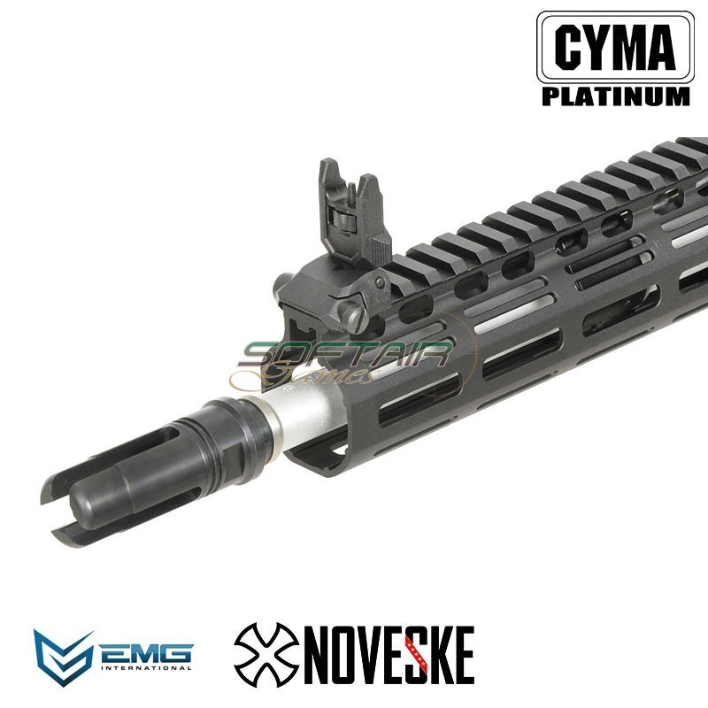 Electric rifle BLACK Noveske 10.5" Gen III Shorty EMG by CYMA Platinum (cm-fb4119-bk)