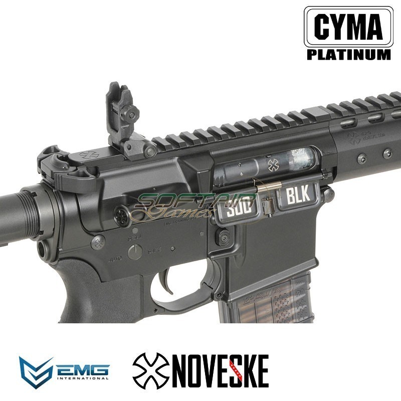 Fucile elettrico BLACK Noveske 10.5" Gen III Shorty EMG by CYMA Platinum (cm-fb4119-bk)