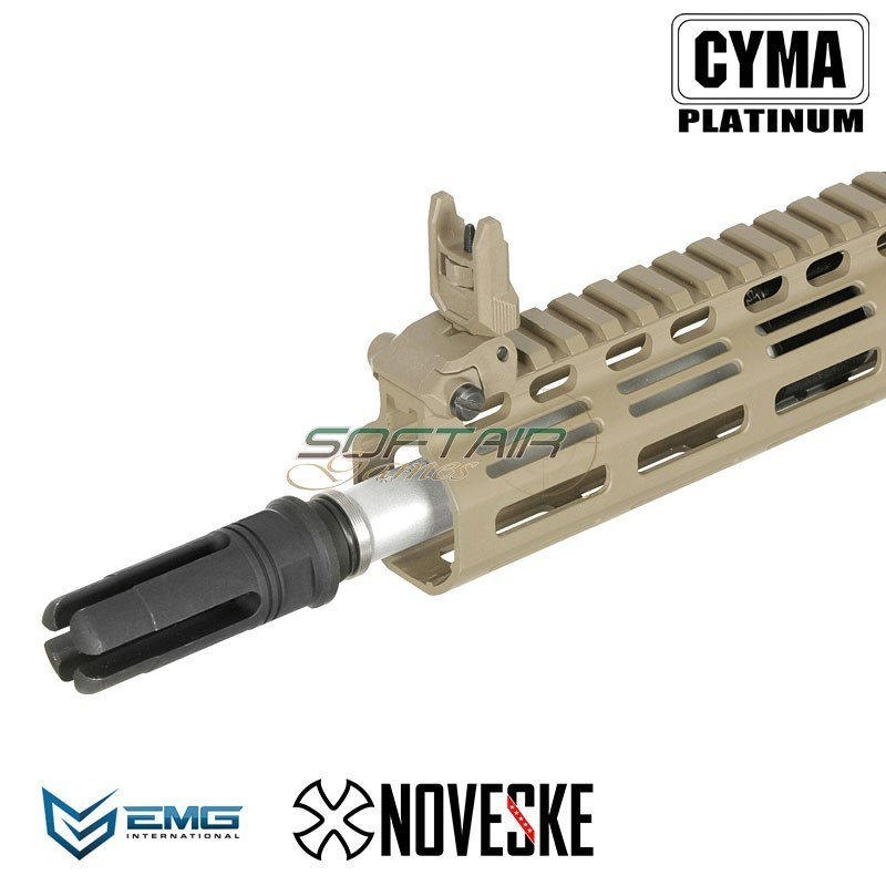 Fucile elettrico FDE Noveske 10.5" Gen III Shorty EMG by CYMA Platinum (cm-fb4115-fde)