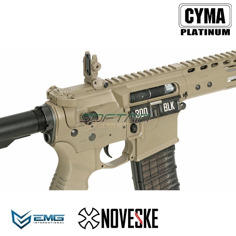Electric rifle FDE Noveske 10.5" Gen III Shorty EMG by CYMA Platinum (cm-fb4115-fde)