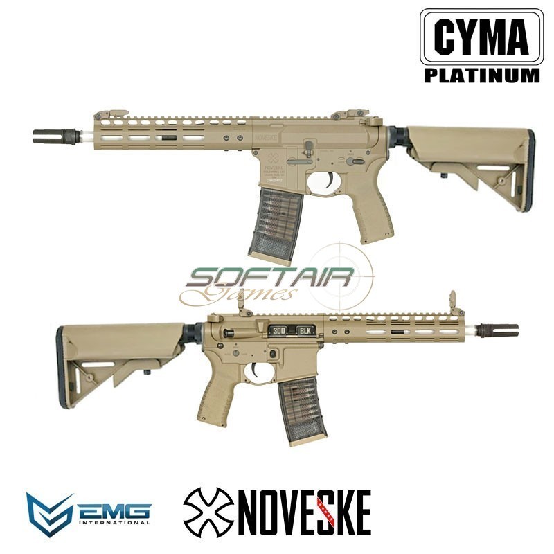 Electric rifle FDE Noveske 10.5" Gen III Shorty EMG by CYMA Platinum (cm-fb4115-fde)