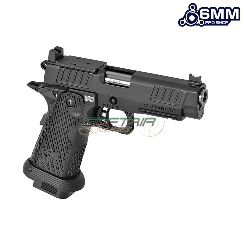 Pistola a GAS STACCATO 2011 P BLACK 6MM ProShop by EMG (6ps-R611-3)