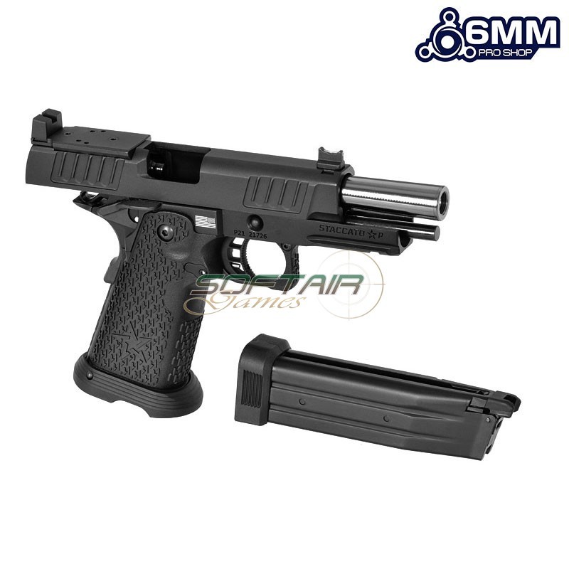 Pistola a GAS STACCATO 2011 P BLACK 6MM ProShop by EMG (6ps-R611-3)