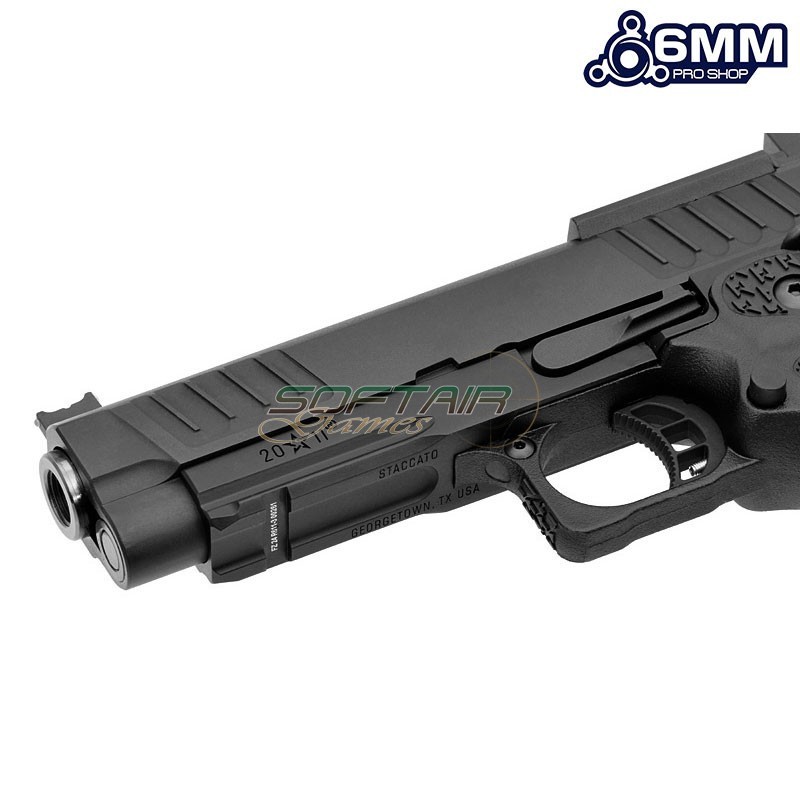 Gas pistol STACCATO 2011 P BLACK 6MM ProShop by EMG (6ps-R611-3)