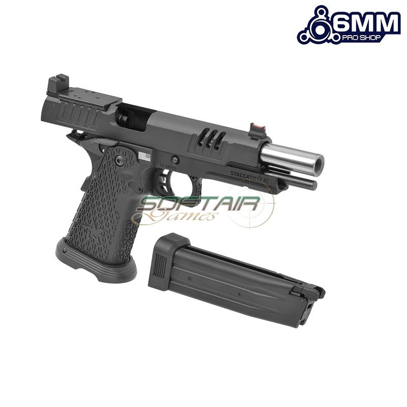 Pistola a GAS STACCATO 2011 XL BLACK 6MM ProShop by EMG (6ps-R613)