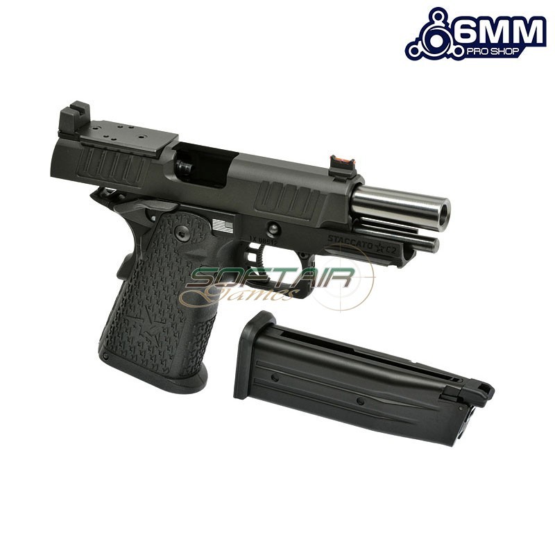 Gas pistol STACCATO 2011 C2 BLACK 6MM ProShop by EMG (6ps-R612)