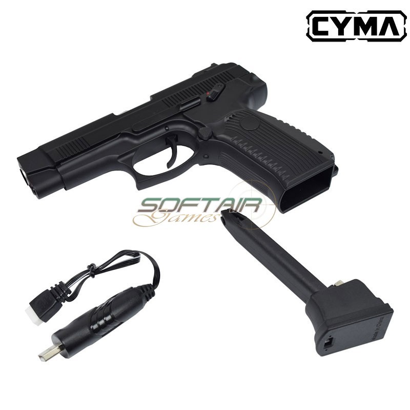 Electric pistol blowback MP-443 with Mosfet BLACK Cyma (cm136)