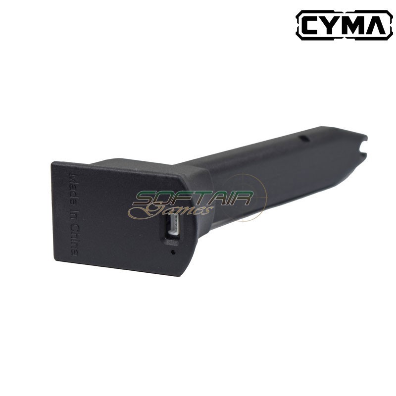 Caricatore da 15bb con batteria integrata per CM136 BLACK Cyma (c335)