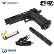 Pistola elettrica TTI JW3 Combat Master BLACK Cyma (cm138)