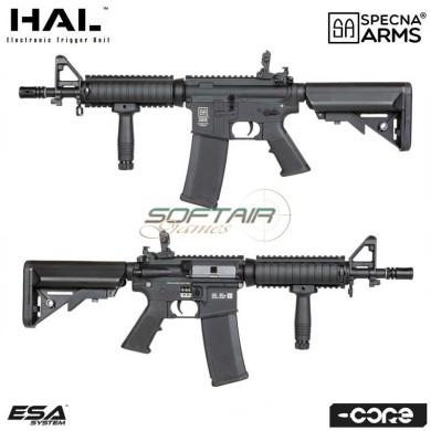 Electric Rifle Sa-c04 Hal ETU Cqb-r Black Core™ Specna Arms® (spe-01-041686)