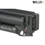 Rotary Minigun WE23-MINI Black WELL PRO (we23-mini)