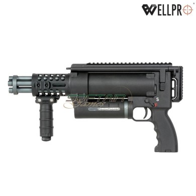 Rotary Minigun WE23-MINI Black WELL PRO (we23-mini)