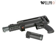 Rotary Minigun WE23-MINI Black WELL PRO (we23-mini)