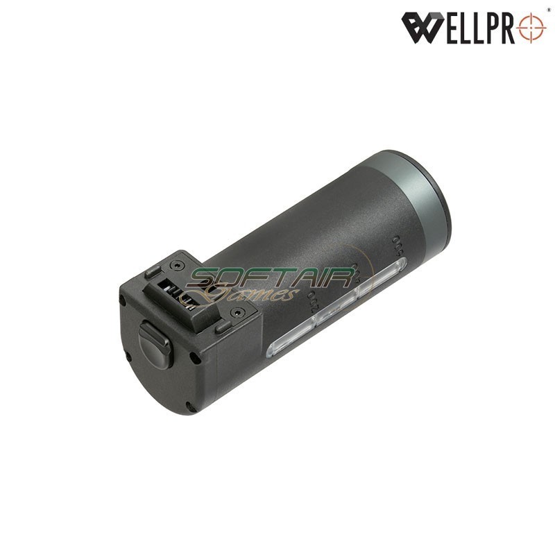 Caricatore 600bb per Minigun WE23-MINI Black WELL PRO (we23-mini-mag)
