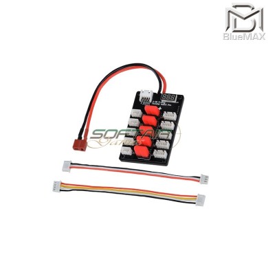 Scheda di Carica Parallela LiPo / Li-ion / LiFe Bluemax-power® (bmp-pcb)