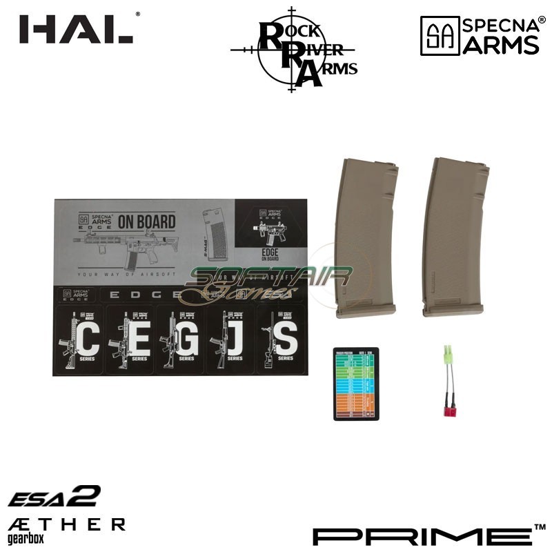 Electric rifle RRA SA-P14 Prime™ Hal ETU High Torque HALF-TAN Specna Arms® (spe-01-043434)