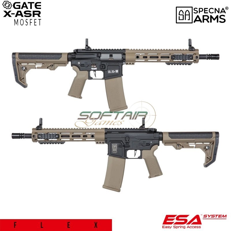 Electric rifle SA-F05 FLEX™ HAL ETU™ Light Ops / New Receiver HALF-TAN Specna Arms® (spe-01-041522)