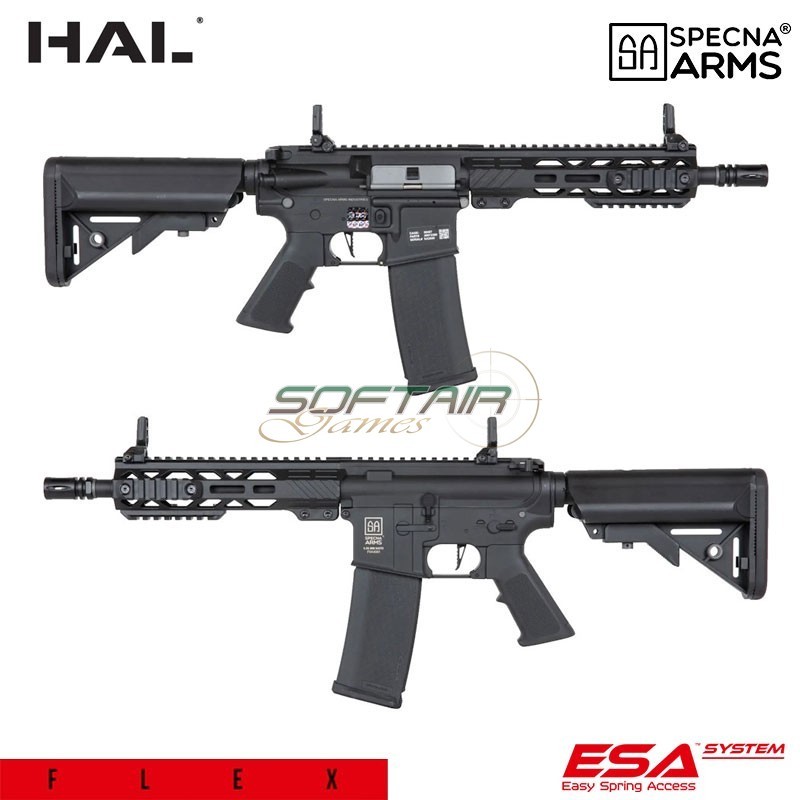 Electric rifle SA-F08 Flex HAL ETU Black Specna Arms (spe-01-041515)