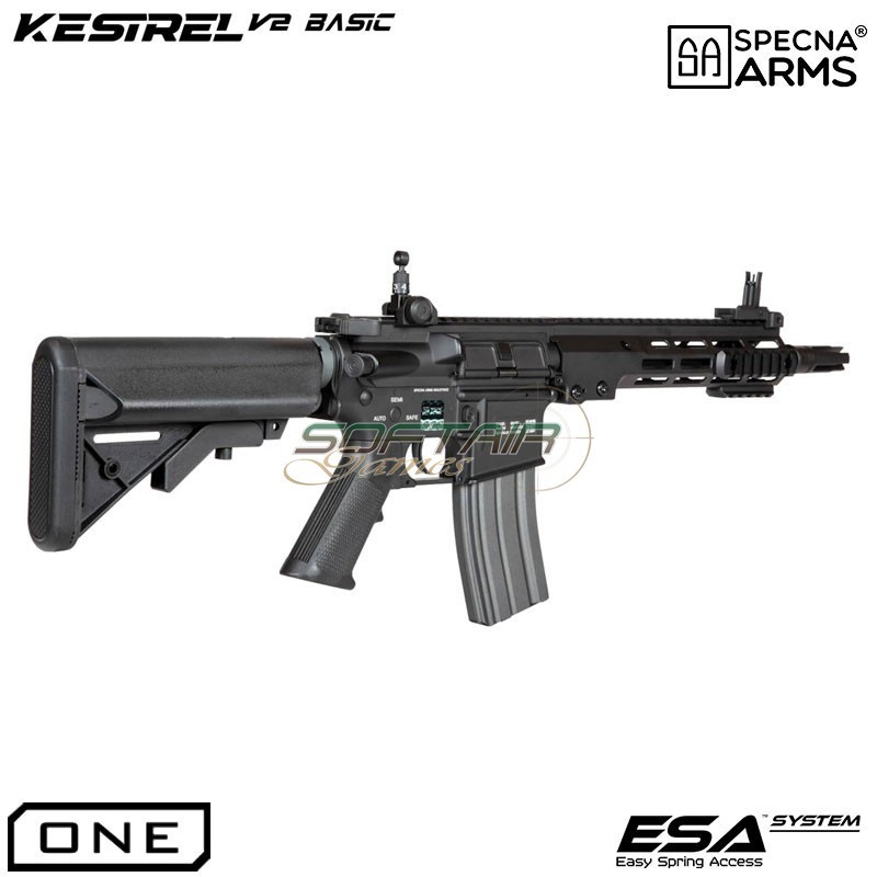Fucile elettrico SA-A33P ONE™ Kestrel™ MK16 Black Specna Arms® (spe-01-027296)