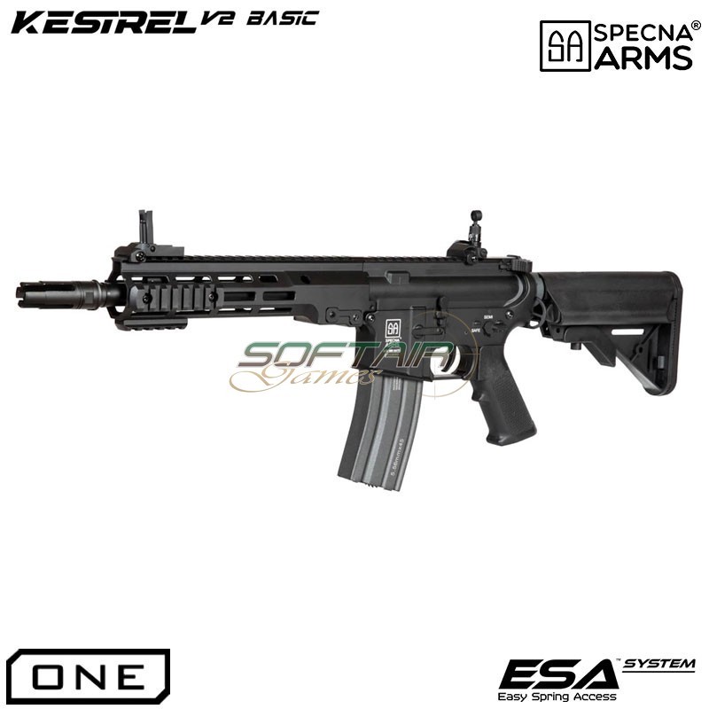Fucile elettrico SA-A33P ONE™ Kestrel™ MK16 Black Specna Arms® (spe-01-027296)